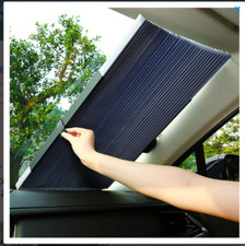 Car Retractable Windshield Visor Shutter Blinds 70cm