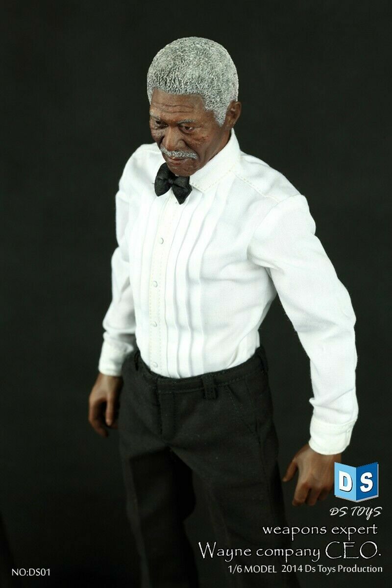 1/6 DS Toys DS01 Weapons Expert CEO The Dark Knight Lucius Fox
