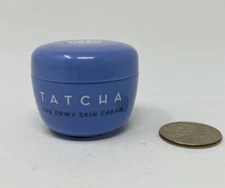 Tatcha The Dewy Skin Cream 0.34oz/10ml Replenishing Plumping Moisturizer Travel