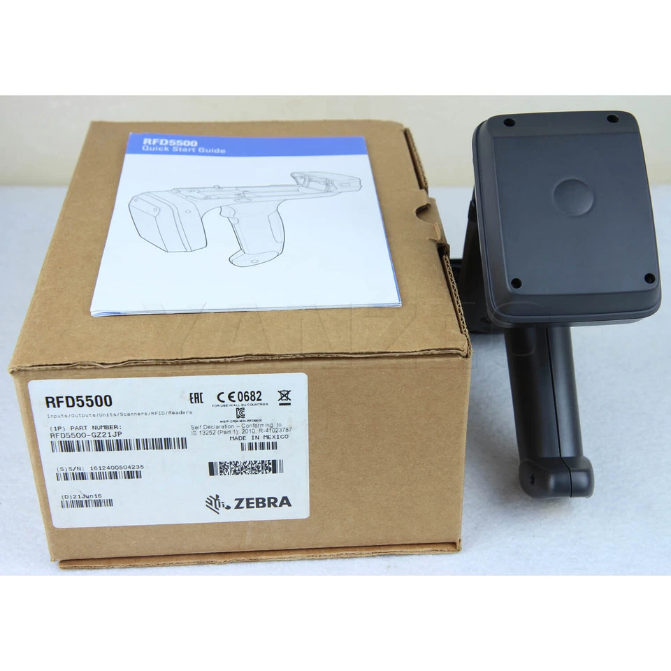 NEU Zebra RFD5500 UHF RFID Hand-Barcode-Scanner RFD5500-GZ21JP