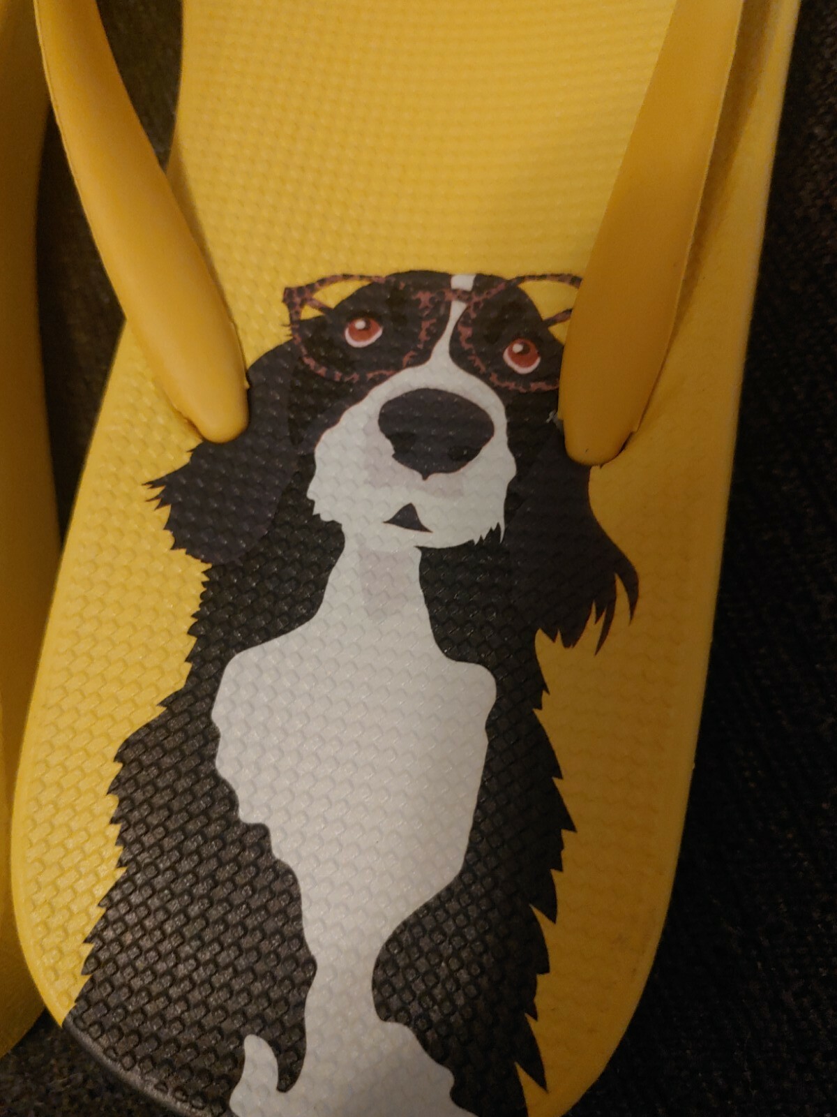 Joules Dog Women's Flip Flop Flip-Flops Yellow Sandals Beach Pool Size 8 US  NWT | eBay