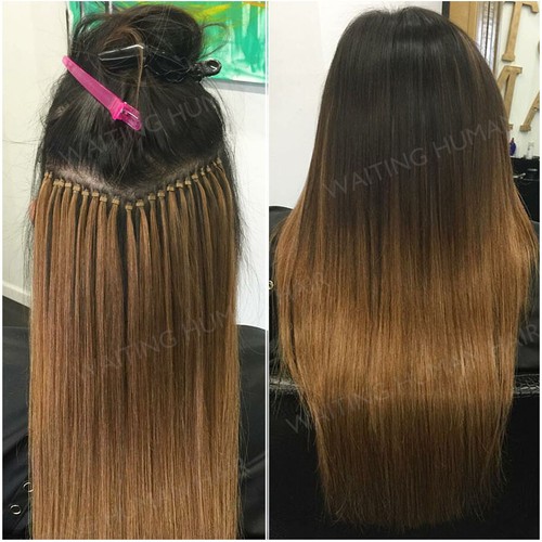 I Tip Stick Pre-bonded Keratin 100% Remy Human Hair Extensions 200 Strands THICK - Picture 6 of 26