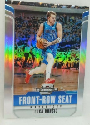 2018-19 Panini Contenders Optic Luka Doncic Front Row Seat Silver