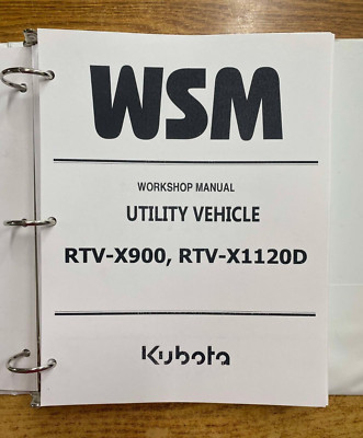 Kubota WSM ワークショップマニュアル KUBOTA WSM DIESEL 73.6 Stroke Series Engine Servicing
