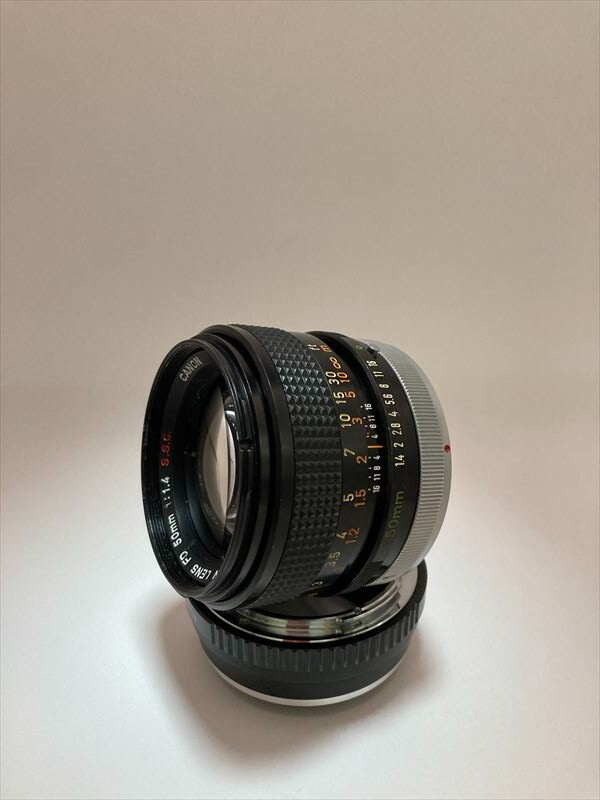 Canon FD 50mm f/1.4 s.s.c. ssc MF Standard Lens K&F Adapter set