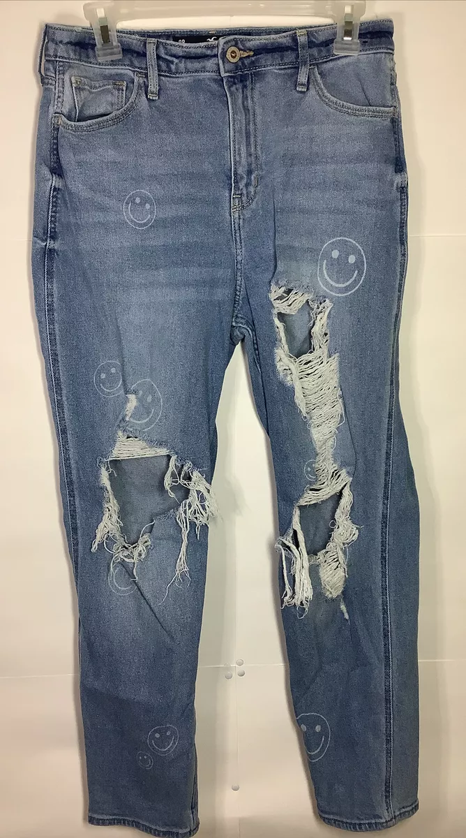 Hollister hotsell destroyed jeans