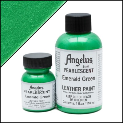 Angelus Acryl Lederfarbe Pearlescent Emerald Grün (457) 118ml (105,93 /1L)