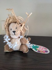 Vintage Dakin Hawaii Keiki Toys Plush Monkey Made in Korea 6"