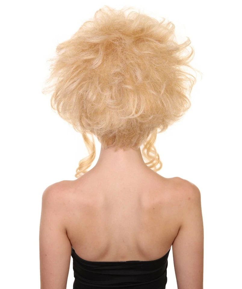 Peluca Disfraz Renacimiento Barroco Halloween Largo Mediano 16" Pulgadas Adulto Mujer Foto 4 de 4