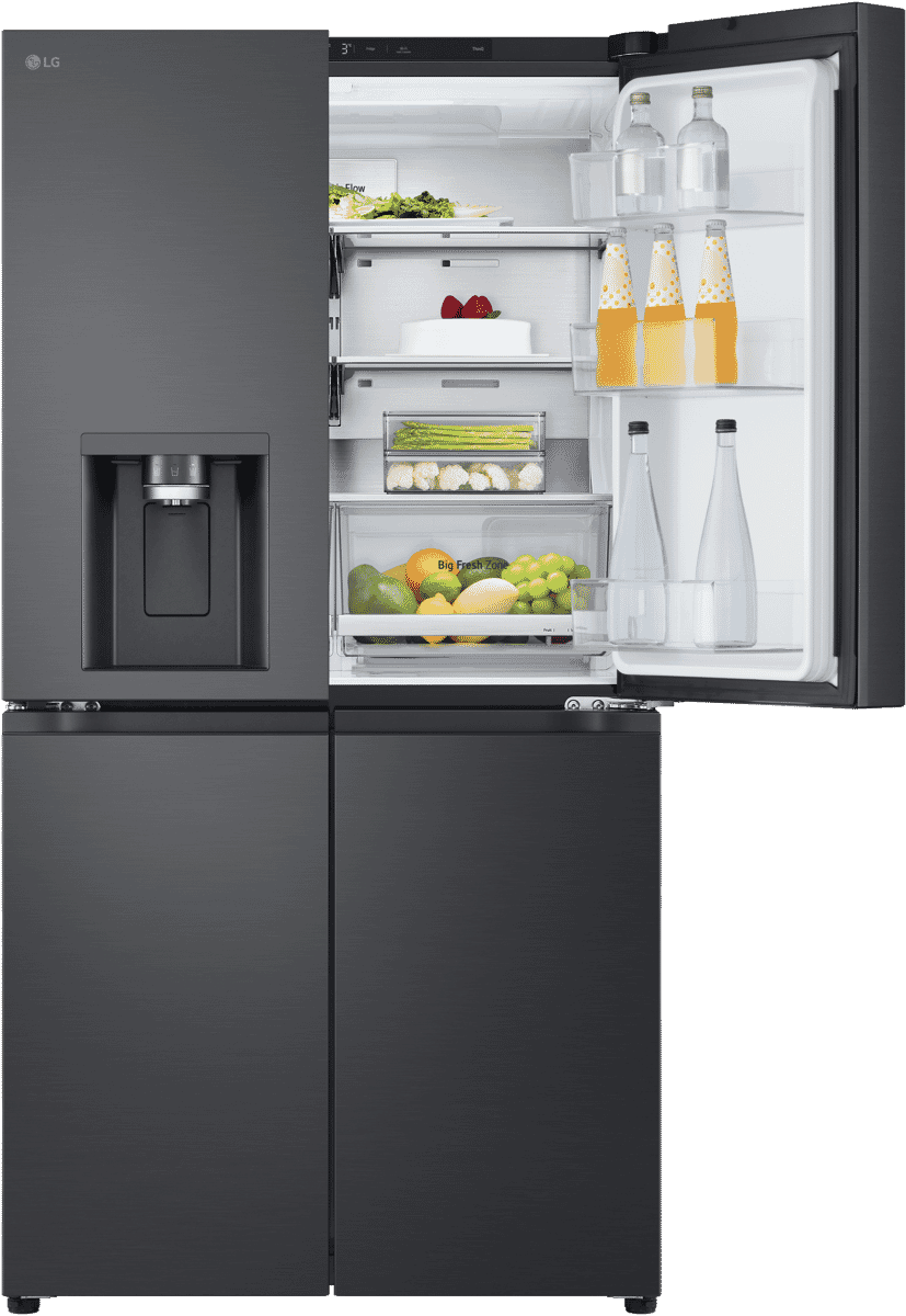 LG 637L French Door Refrigerator with Ice & Water Dispenser GFL700MBL