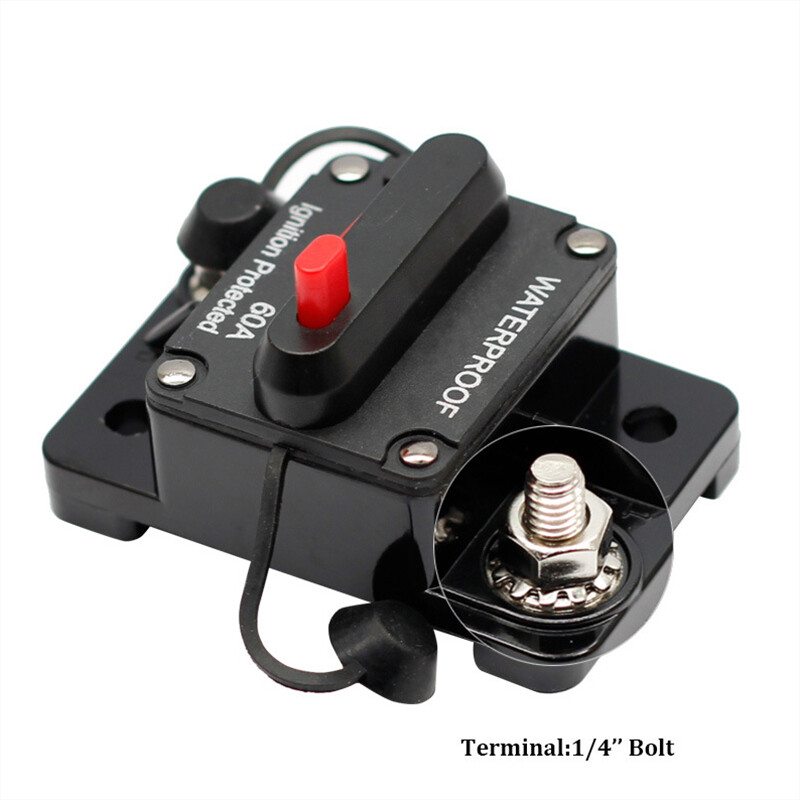 DC Sicherungsschalter 12V-48V - Überlastschutz Für Auto & Boot 10A-100A