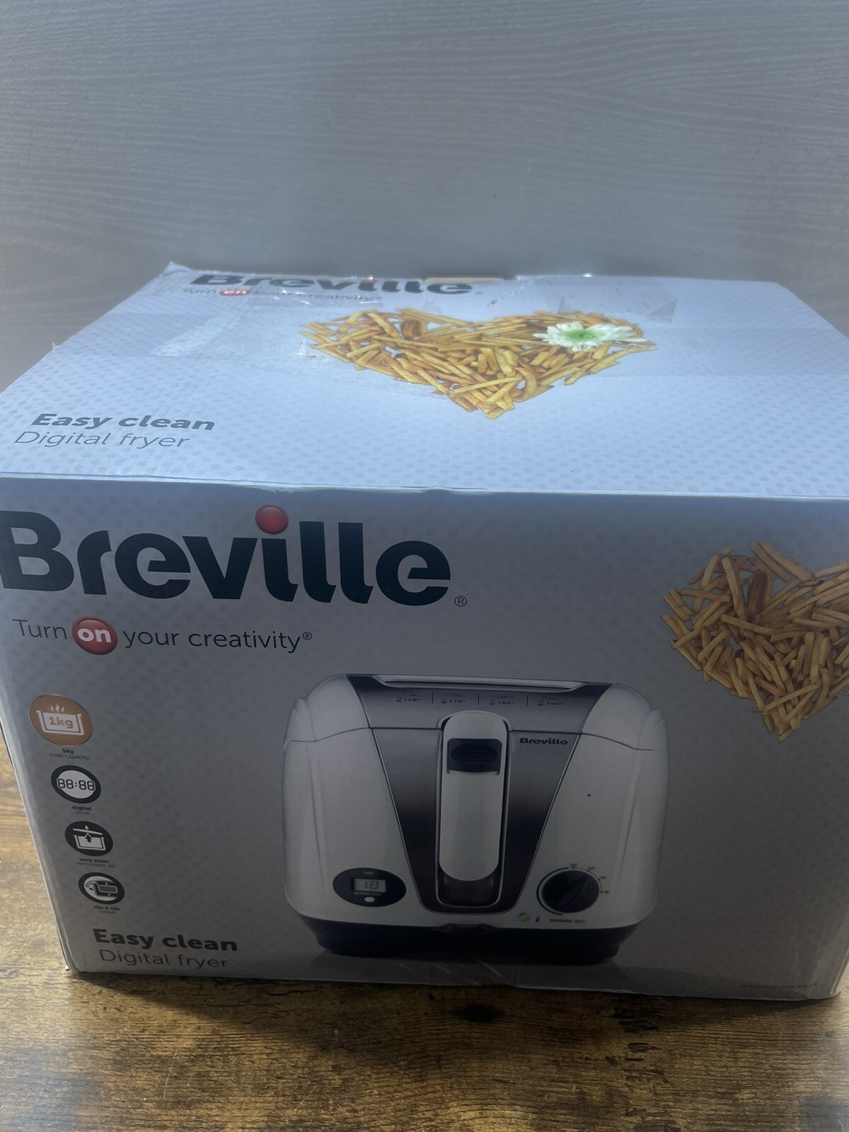 Breville VDF108 Easy Clean 2L Deep Fryer White 798256078767 eBay