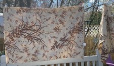 Vintage Sears Twin Sheet and Pillowcase Grass Floral Beachy 2 Sets