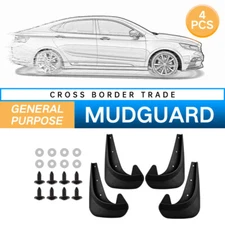 AUPOKO Front & Rear Splash Guards Mud Flaps EVA Plastic Wearing Fender Mudguards