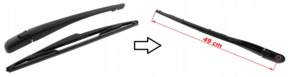 Tergicristallo Posteriore Bosch A303H Per Lunotto - Lunghezza 300 Mm, Installazione Semplice - Foto 10