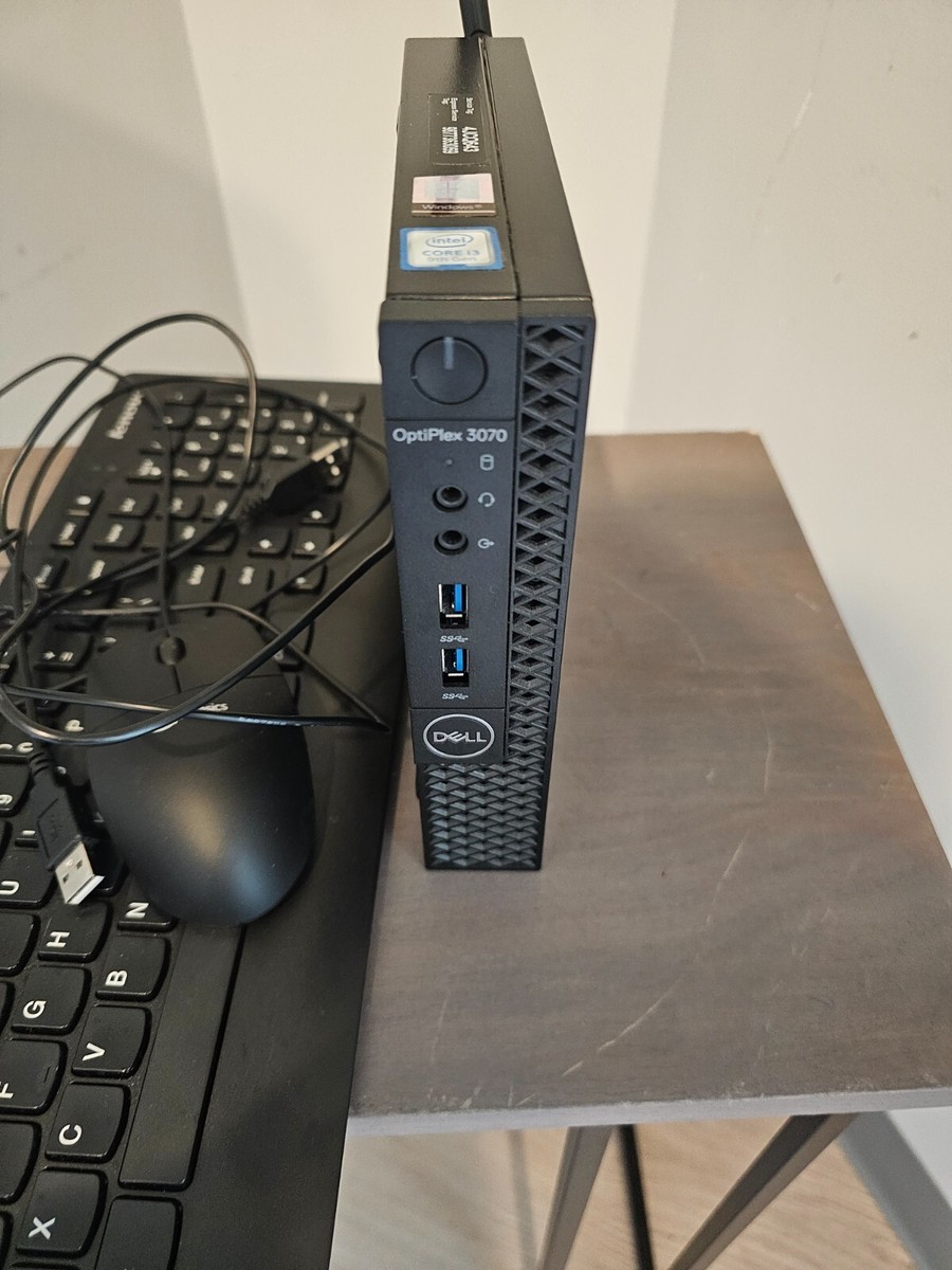 ミニPC DELL OptiPlex 3070 Micro Core i3-9100T Dell OptiPlex 3070 Micro Computer i3-9100T Windows 11