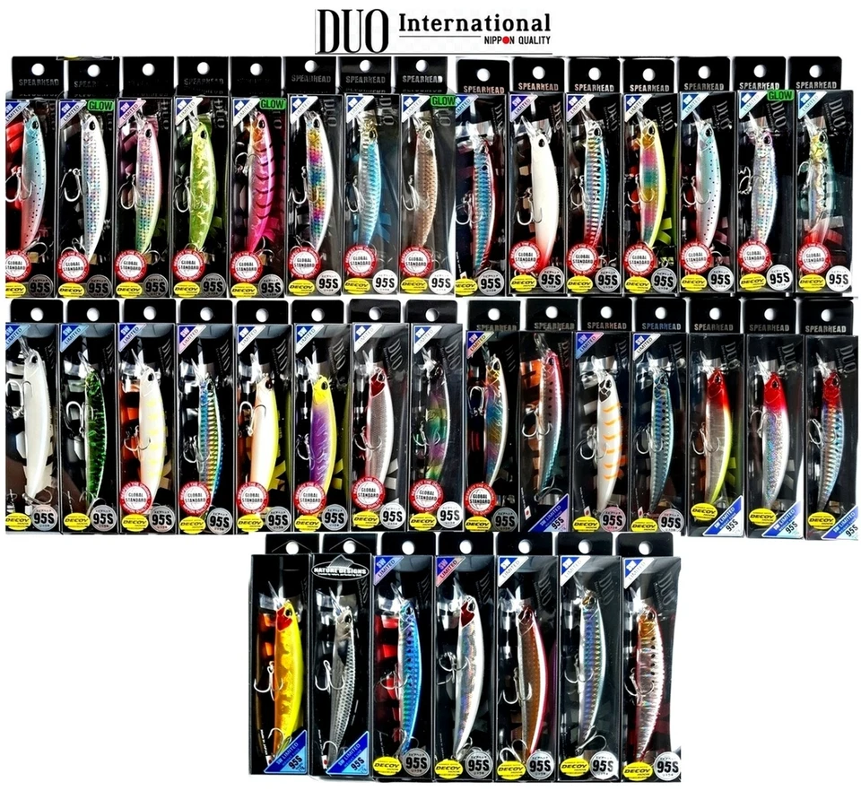 DUO Spearhead Ryuki 95SW LIMITÉ Japon Leurre De Pêche En Mer, Hard Bait, Bar - Photo 1/4