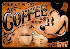 Mickey's Coffee Blend  It's Full of Character! 🤣 - MAGNET