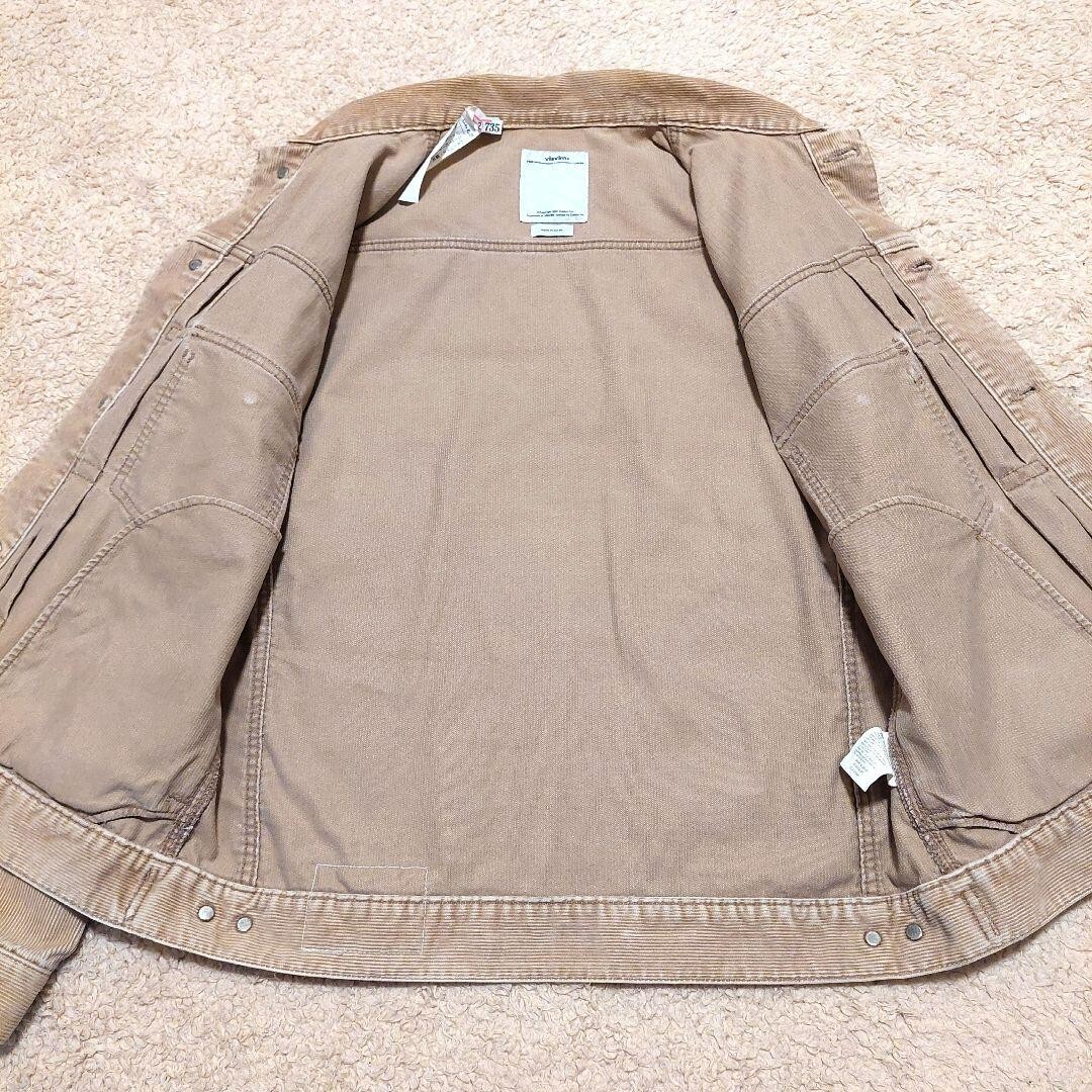 VISVIM 101 JKT CORDUROY SIZE 2 Beige Casual Mens 85% cotton VISVIM 101 JKT CORDUROY SIZE 2 Beige Casual Mens 85% cotton