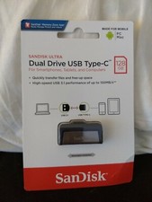 Sandisk ultra 128gb dual drive usb type-c