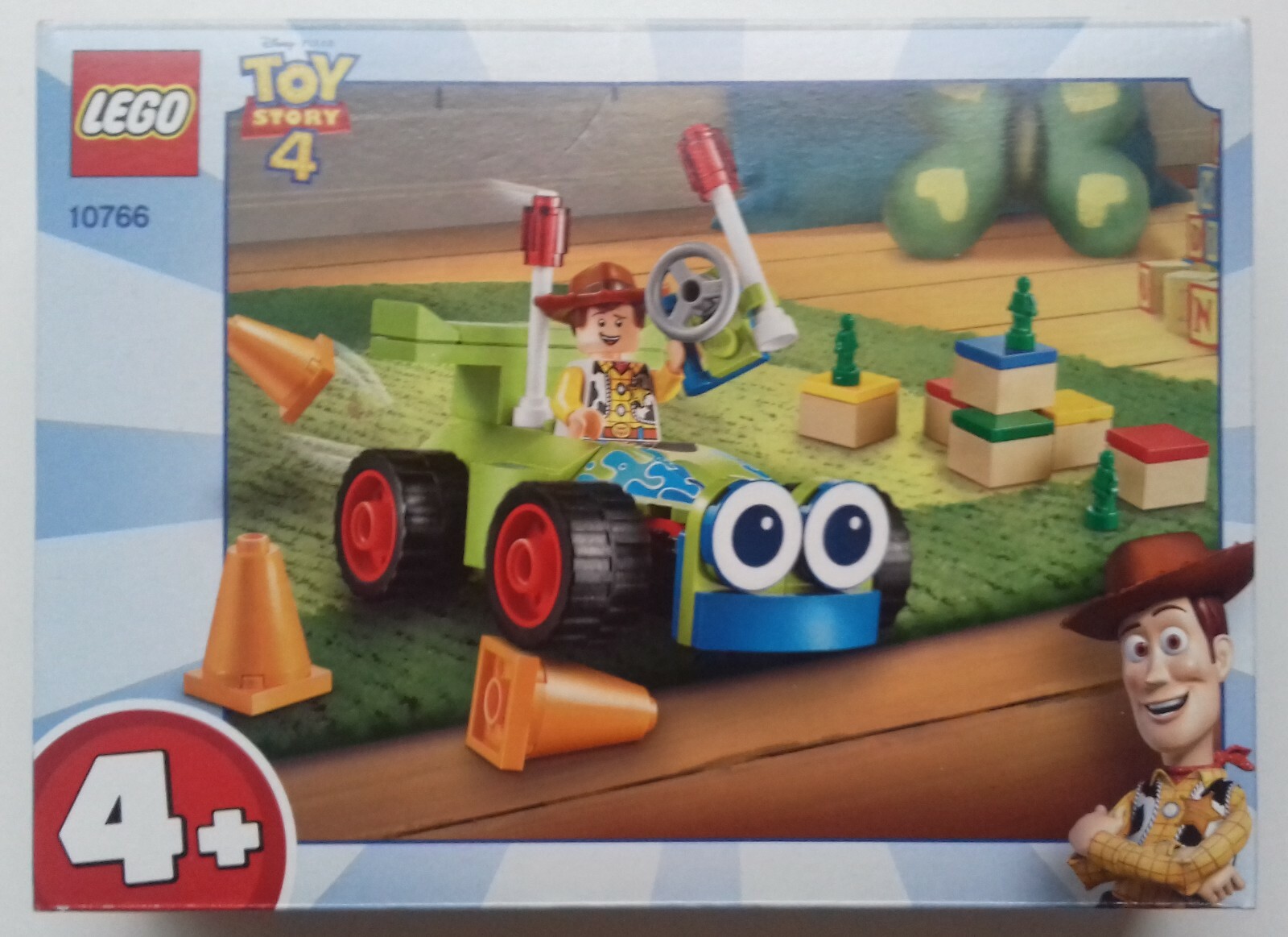 Voiture RC de Woody LEGO 10766 petit jouet de construction pour le salon