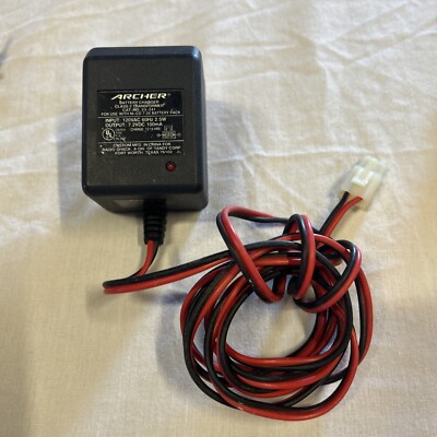 Archer RC Battery Charger Cat. No. 23-241A- Output 7.2V DC Working *