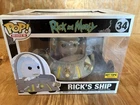 New ListingFUNKO POP! Rick's Ship RICK AND MORTY Hot Topic Exclusive RIDES #34 Vinyl FIGURE