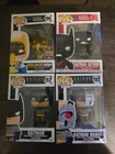 4 Batman Funko Pop Figures Convention Exclusive & Animated Series 33 152 193 196