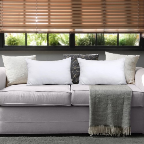 Set di 2 Cuscini 40 x 60 cm Imbottitura per Cuscini Cuscini Divano Cuscino - Foto 12 di 24