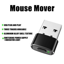  USB Mouse Mover Prevents ScreenSaver Sleep and Standby Mode A9G7