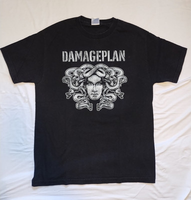 Collection Damageplan Band Logo T Shirt Full Size S to 5XL AR1600