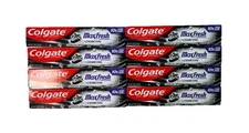 8x Colgate MaxFresh Charcoal Mint w/ Whitening Toothpaste Freshens Breath 1.9oz