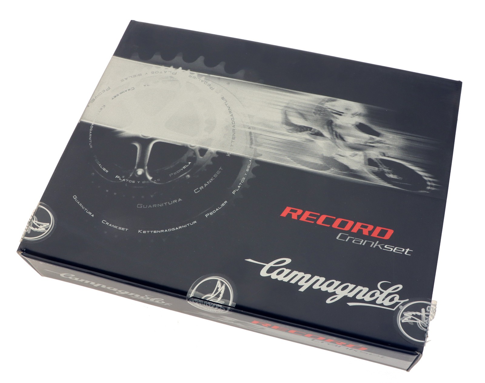 Campagnolo Record Carbon Crankset 10 Speed 53/39T 170mm '04 Square Taper NOS NEW