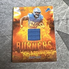 2025 Panini Absolute Football Absolute Burners Jahmyr Gibbs Lions Memorabilia