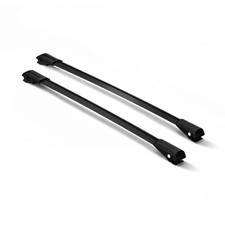 Fits Bmw 3 Series E91 Wagon 2005-2012 Roof Rack Cross Bars Carrier Rails Black