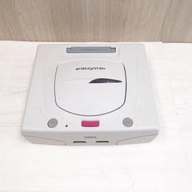 Sega Saturn console Japan White bundle with 5 Games & 2 controllers tested
