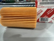 TOYOTA GENUINE OIL FILTER 6.3 X 3.2 X 3.2 INCHES - ORANGE