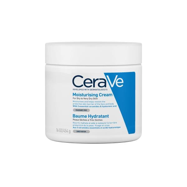 Cerave Crema Lozione Corpo, Moisturizing Cream ( Corpo, 340 Ml) - Immagine 2