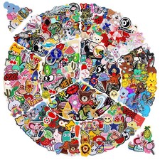 Iron on Patches for Clothing: 100Pcs Random Assorted Styles Funny Patch Repai...