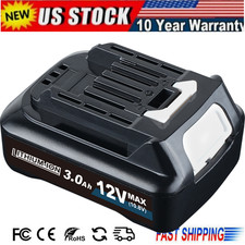 12V For Makita 3.0Ah BL1041B Max CXT Li-ion Battery BL1021B BL1020 BL1015 BL1016