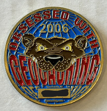 Obsessed with Geocaching 2006 Geocache Coin Activated - Adoptable