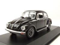 Vw 1303 KäFer 1974 Schwarz Modellauto 1:43 Maxichamps