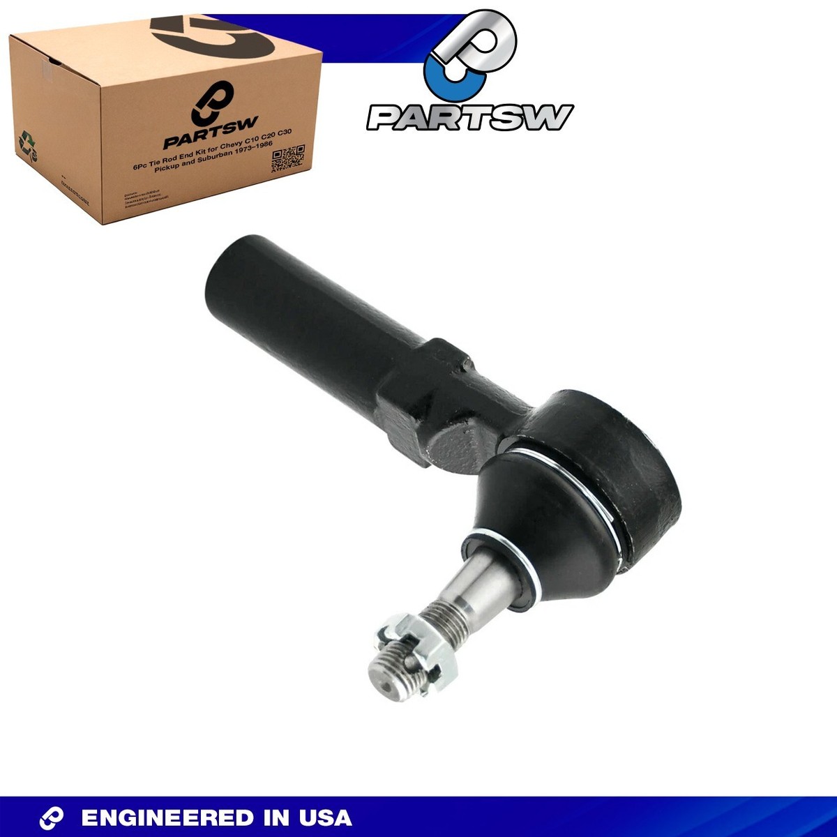 インパラ　タイロッドセット 6 pc Tie Rod Assembly Inner & Outer Bellow Boots for Impala