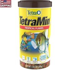 Tropical Fish Food Flakes Complete Diet Active Life Immune Support Clear Water