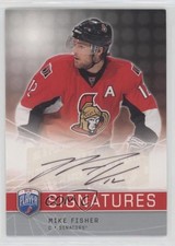 2008-09 Upper Deck Be a Player Signatures Mike Fisher #S-MF Auto 0a4
