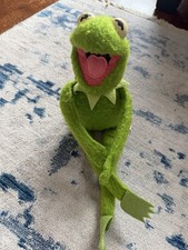 Vintage 1981 Fisher Price Kermit The Frog Muppet Plush Doll 857 Jim Henson 15