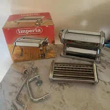 VILLAWARE IMPERIA TIPO LUSSO PASTA MACHINE w/ BOX - MADE IN TORINO, ITALY
