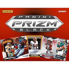 2025 Prizm Black Football Hobby Box Factory Sealed 25PAFPRZB