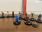Heroclix Mixed Lot Of 10 Dc Miniature Game Figures