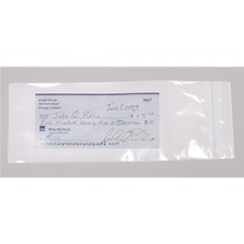 Sirchie Zip-Top Evidence Bag, 4x10x0.004" Size, 100 Pack